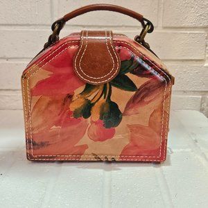 Artistic Floral Painted Handbag